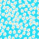 Cheerful Daisies Sky Blue