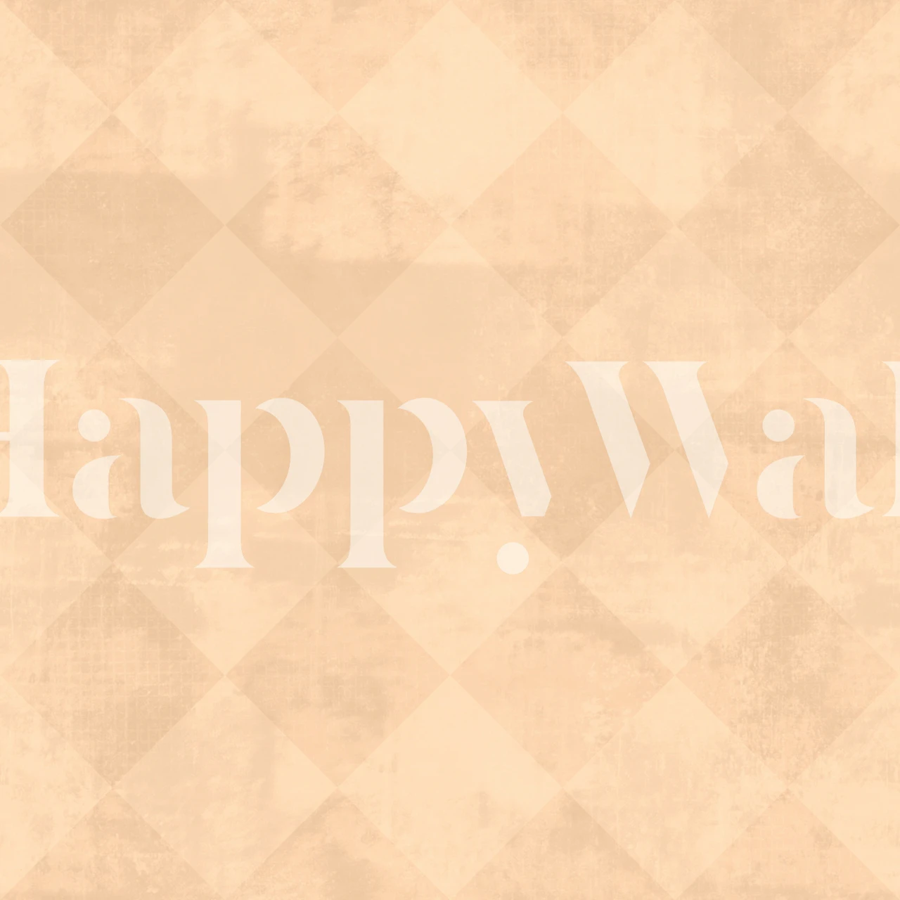 Warm beige harlequin fade wallpaper in a room