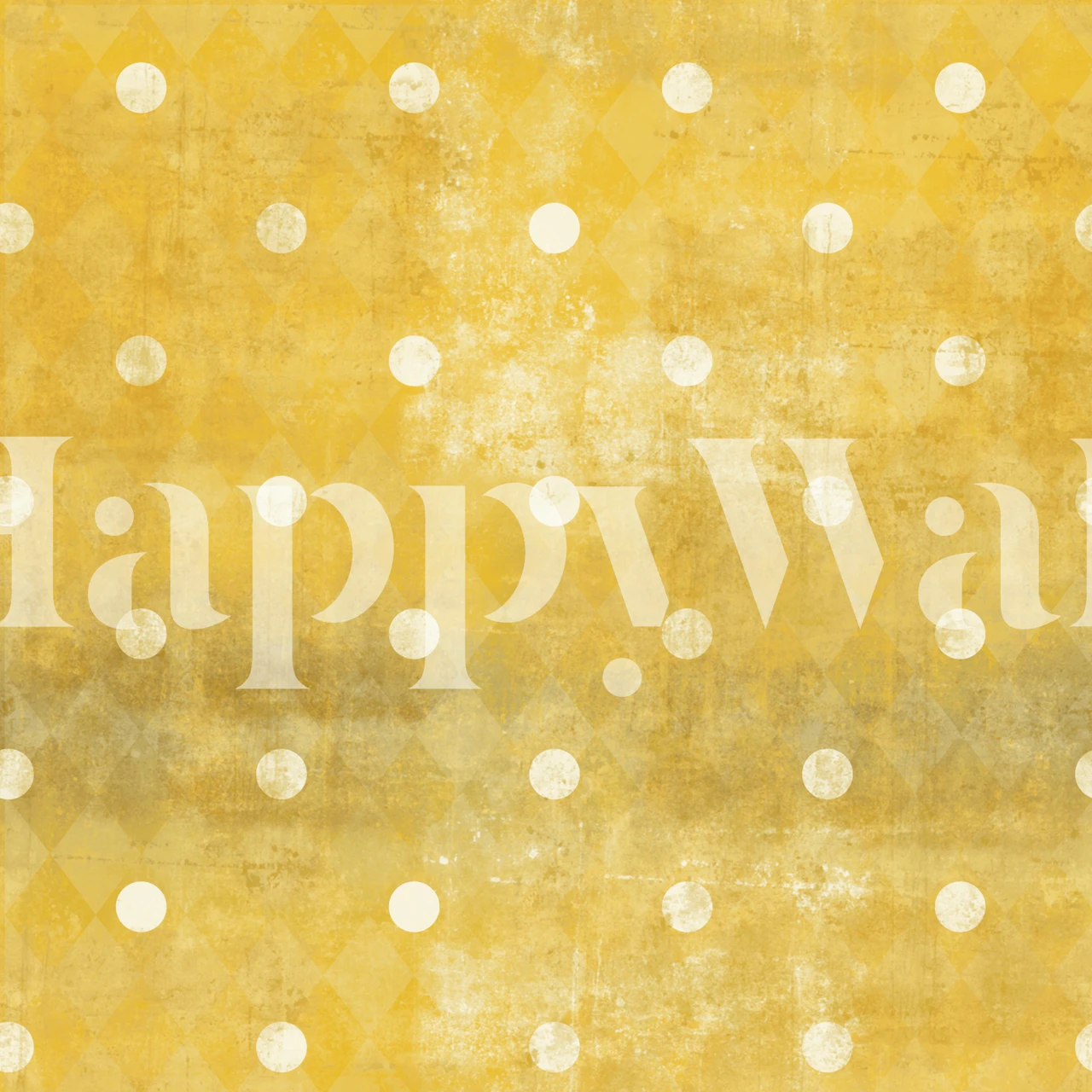 Yellow cordin tapéta megjelenítve egy szobában