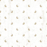 Neutral Yin Yang Dots tapetit