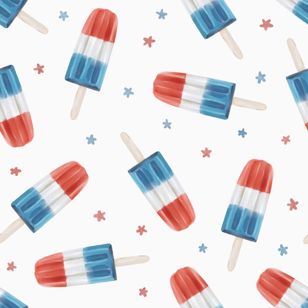 Fourth of July Popsicles