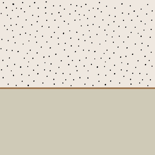 Scandi Dots Neutral Two Tone mint green