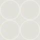 Mid-century Modern Cirlces light gray medium
