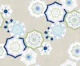 Riviera Parasols in denim blue green grey