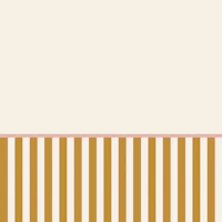 Modern Two Tone Stripe Panel tapete