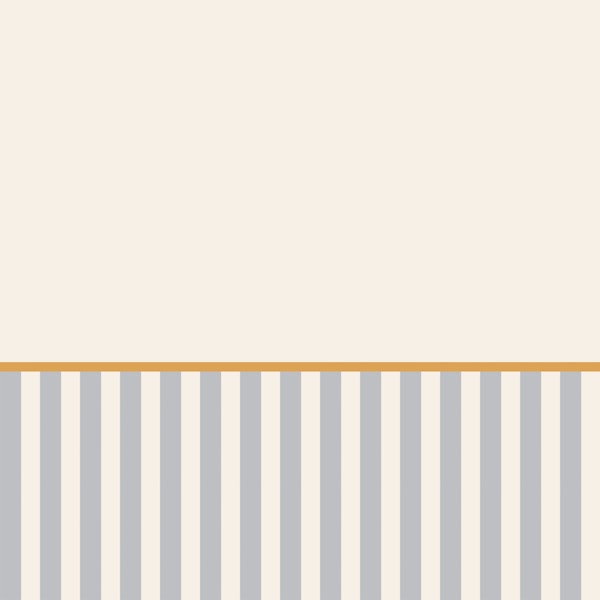 Contemporary two tone stripe panel in blue