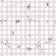 Lavender Gingham Wildflowers