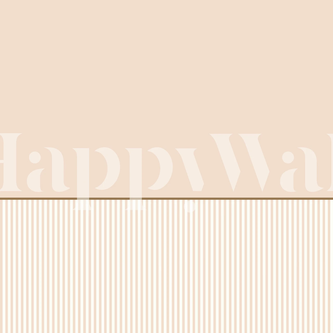 Modern blush divu toņu svītru tapete istabā