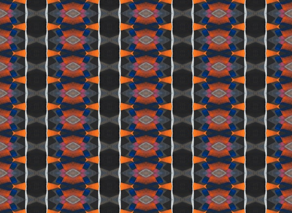 Neon Tribal Chevron Stripes