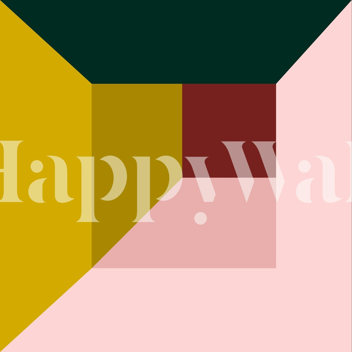Abstract Room Wallpaper Happywall