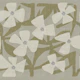 Soft Mid Century Florals in Sage and Green