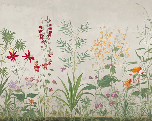 Wildflower Garden Sketch