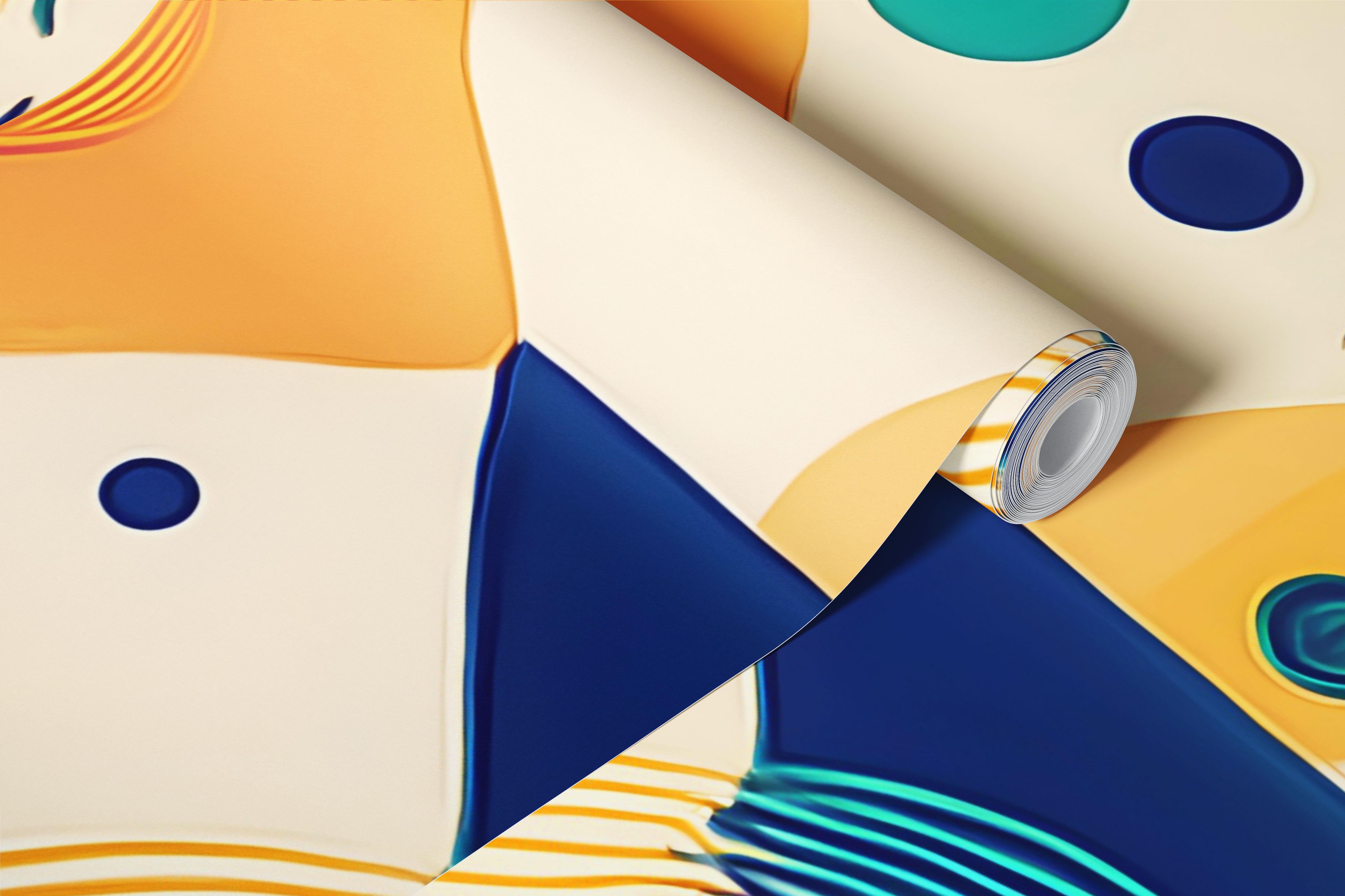 Cairo Sunset wallpaper in a room