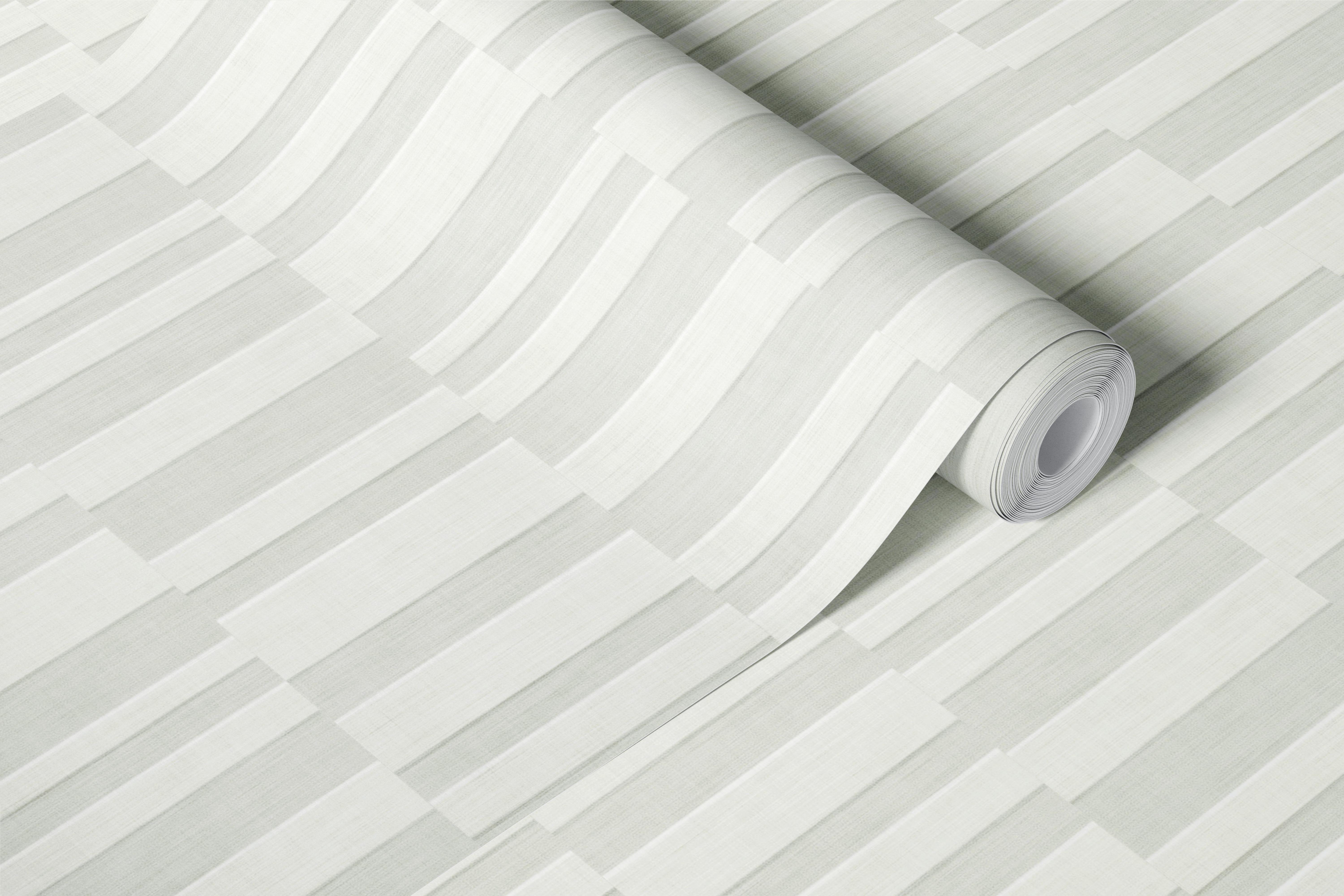 Modern Scandinavian Abstract wallpaper in a room