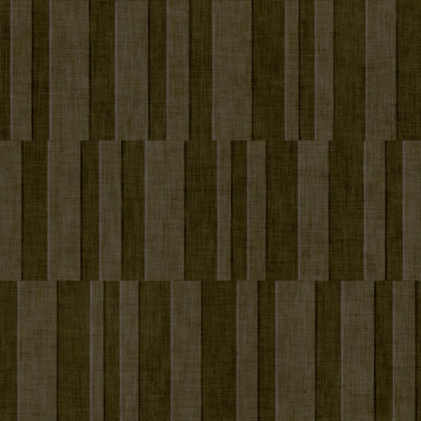 Modern Abstract Geometric - Espresso Brown