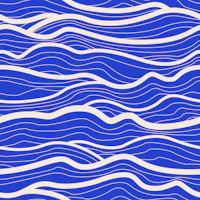 Abstract Sea Swell Lines blue wallpaper