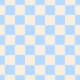 Blue White Italian Checks
