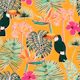 Tropical Toucan Garden yellow