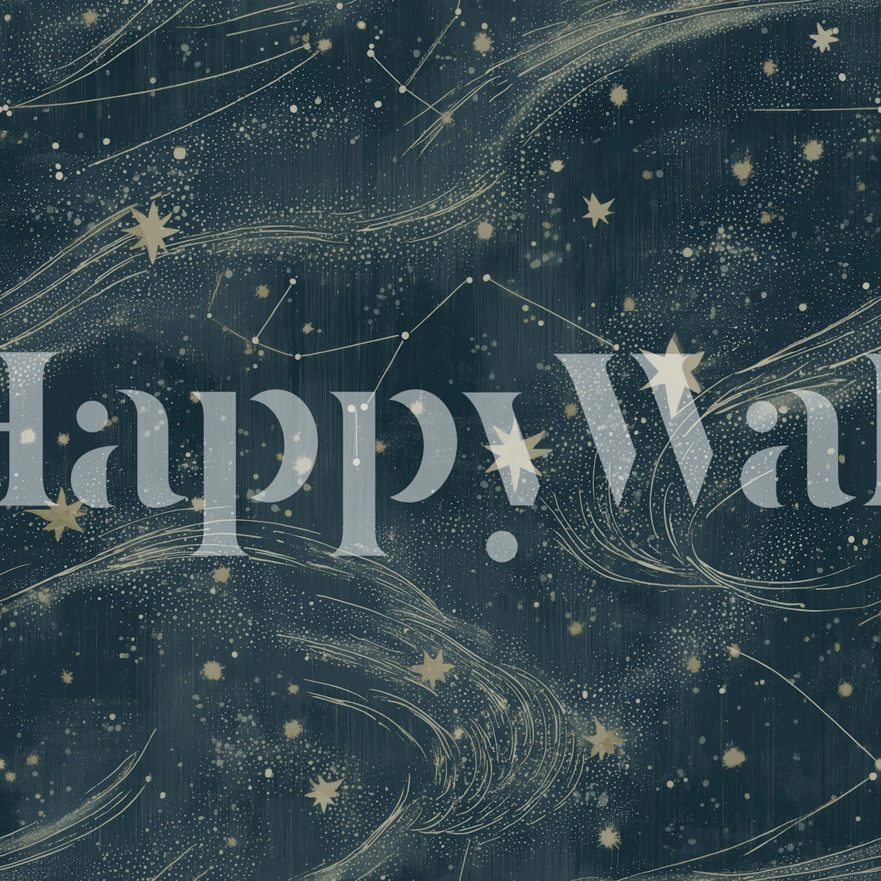 Galactic Breeze – Artic Night tapet într-o cameră