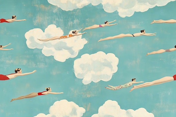 Sky Swimmers V1 - Horizontal