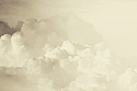 Cotton Candy Clouds Warm Vintage tapetit