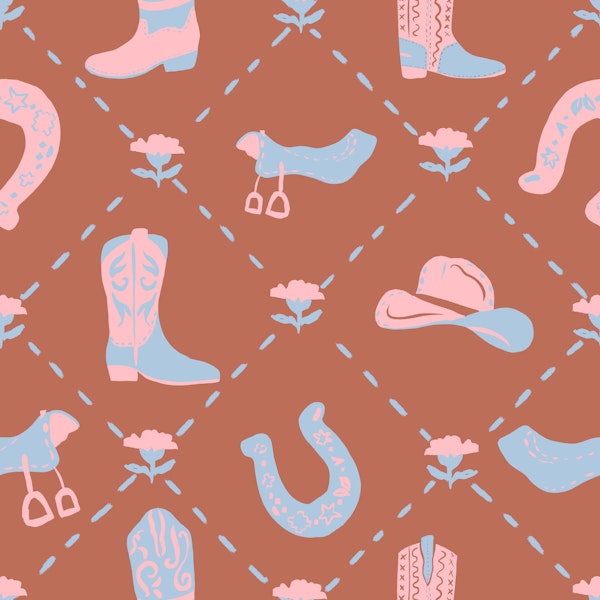 Western Cowboy Boots and Hat