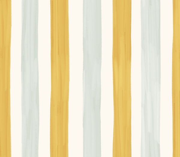 Mustard and Sage Stripes