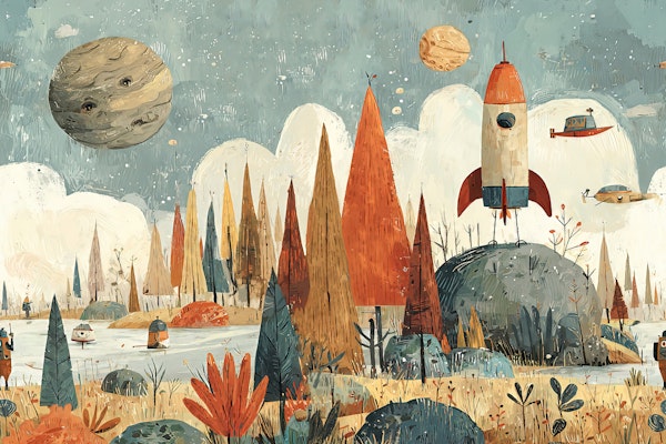 Cosmic Frontier - Horizontal Pattern