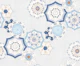 Riviera Parasols in denim baby blue indigo