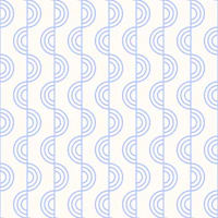 Blue Stripes Arch Lines Pattern Horizontal tapete