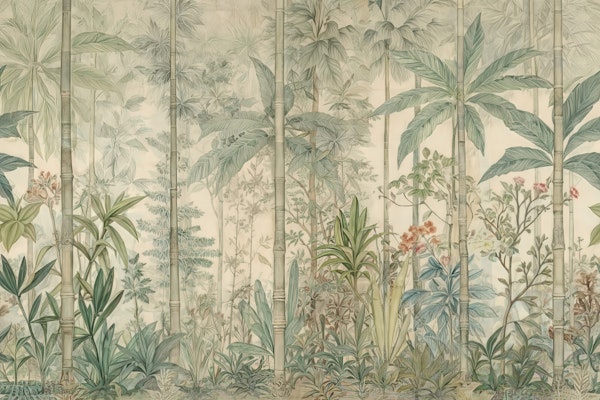 Thai Jungle - Horizontal Pattern