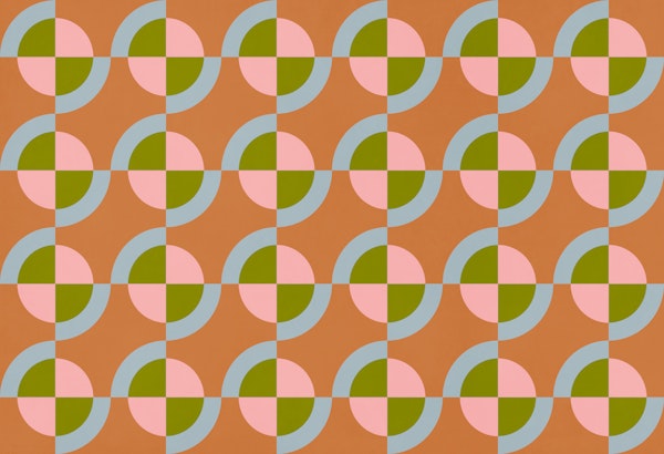 Retro Geometric Circles