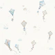 Soft Sky Kites Kids Room Large in Off White