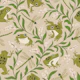 Frogs and Dragonflies Pond Botanical - Beige