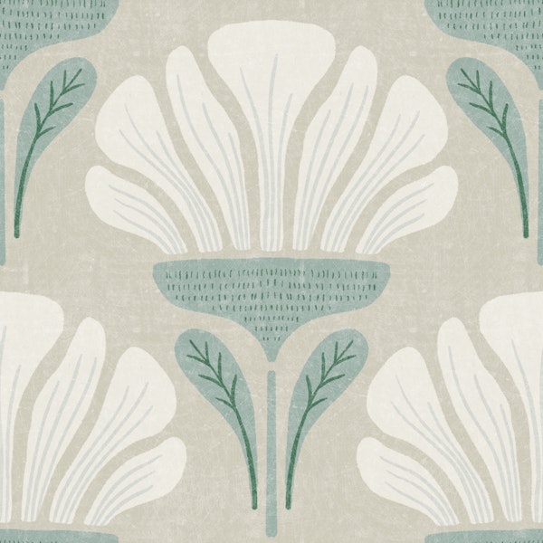 Sergio - beige and blue