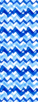Cobalt Waves | Looser Horizontal Version behang
