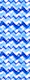 Cobalt Waves | Looser Horizontal Version