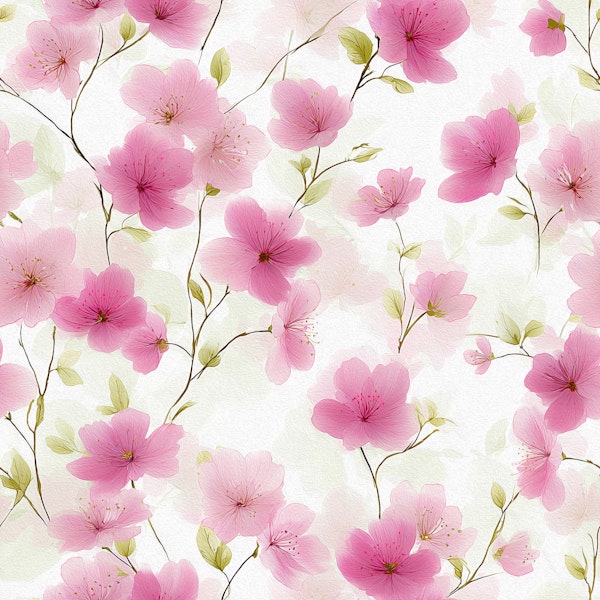 Spring Blossom Painterly Look