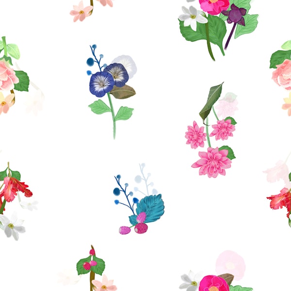 Delicate Wildflower Scatter