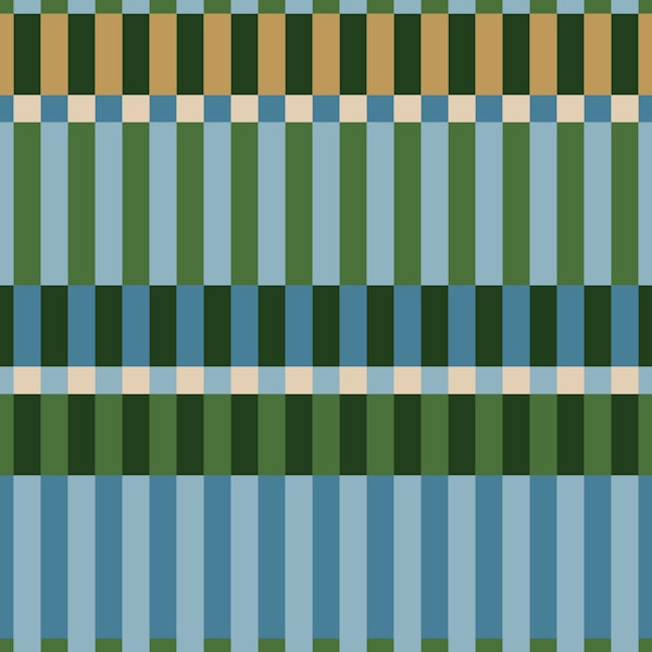 Coastal Cabin Stripes