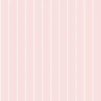 Pinstripes in Warm Ivory on Cotton Candy Pink wallpaper