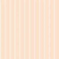 Pinstripes in Warm Ivory on Juicy Soft Peach wallpaper