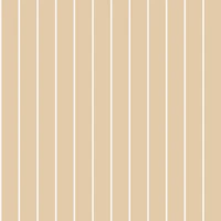 Pinstripes in Warm Ivory on Creamy Mustard wallpaper