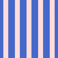 Blue and Blush Vertical Stripes papel de parede