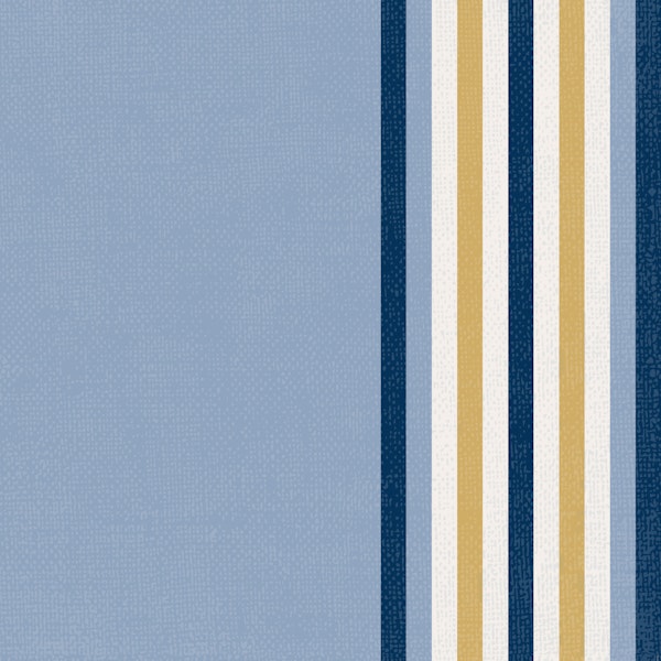 Coastal Nautical Vertical Stripes