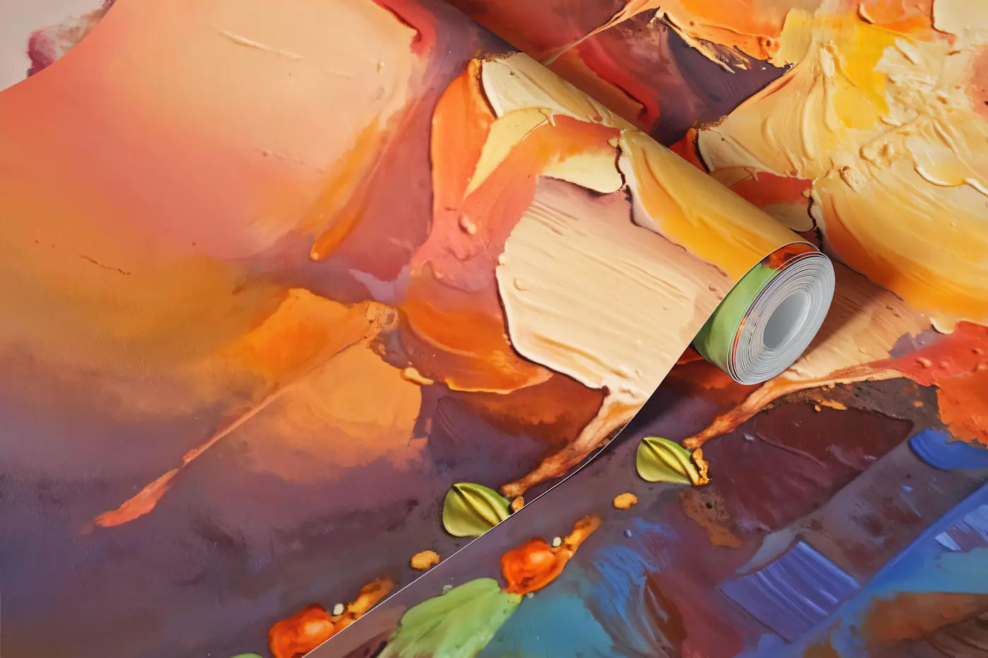 Dreamy Color Burst Portrait wallpaper roll
