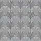 Art Deco Palm Fan Repeat