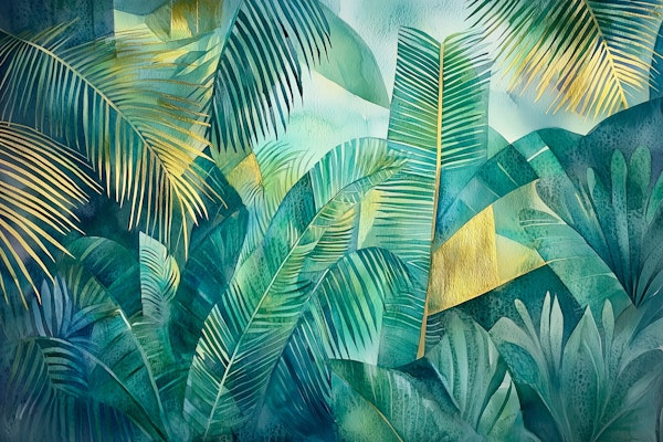 Emerald Jungle Leaf Canopy