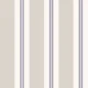 Modern Regency Stripes Violet and Silver