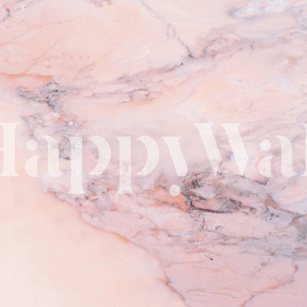 Pink Marble tapet i en rumsmiljö